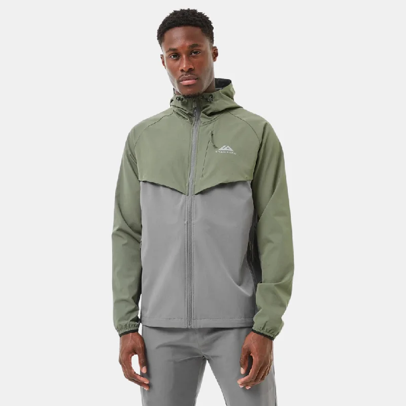 Rain Jackets Trailberg Tricolour Hood - Khaki / Grey