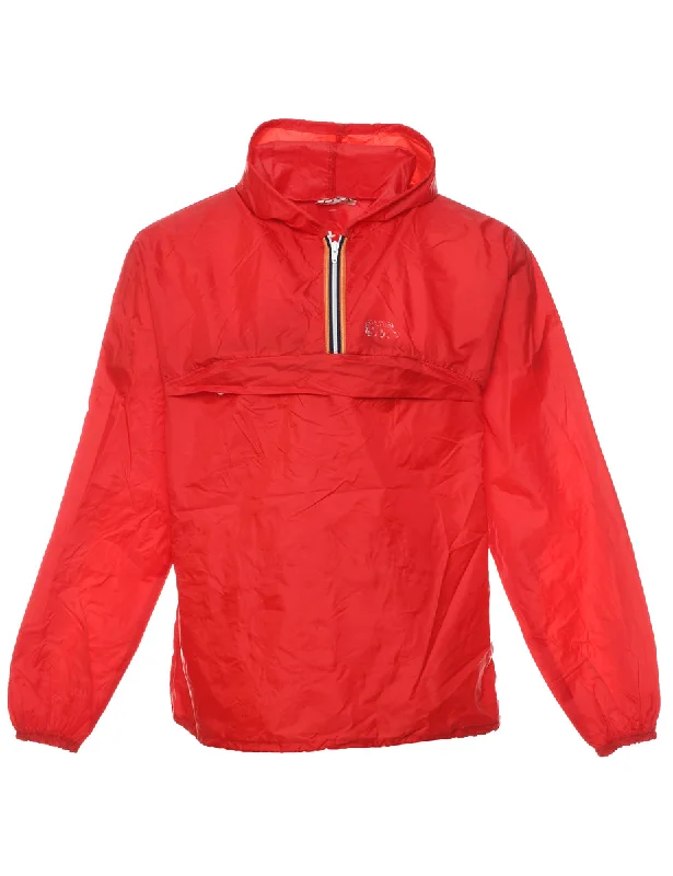 Cool Boots Nylon Red Anorak - L