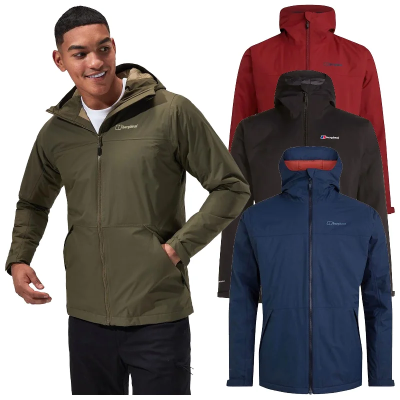 Classic Hoodies Berghaus Mens Deluge Pro 2.0 Insulated Waterproof Jacket