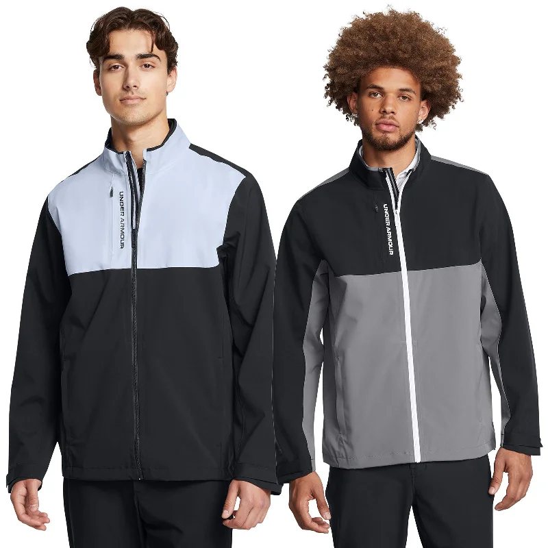 Formal Jackets Under Armour Mens Stormproof Glide Rain Jacket