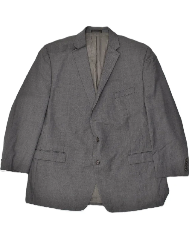 Stylish Blazers RALPH LAUREN Mens 2 Button Blazer Jacket IT 52 XL Grey Wool