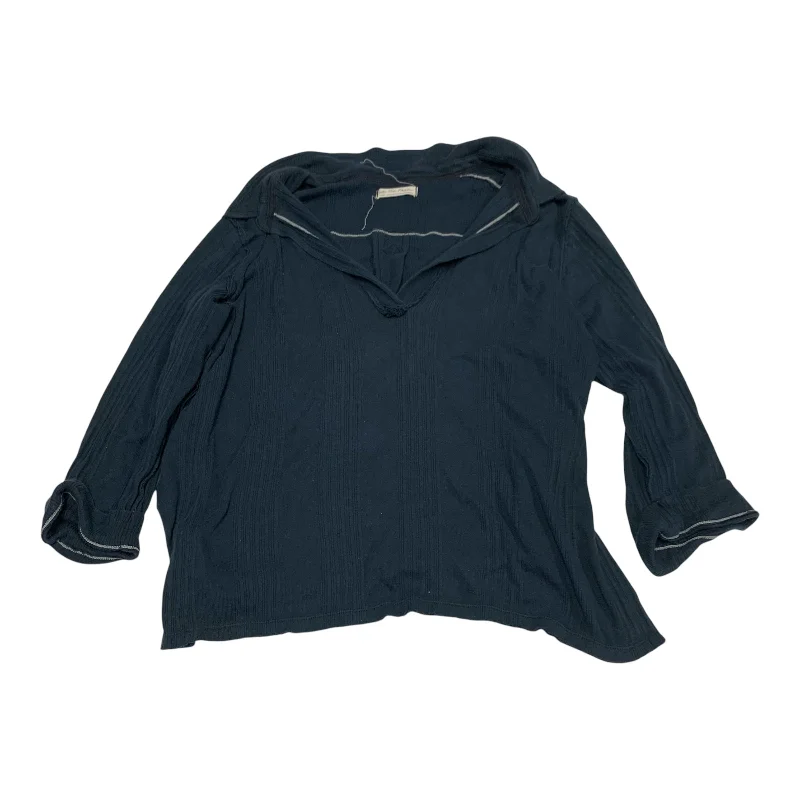 High-end Sneakers Top Long Sleeve By We The Free In Blue, Size: L