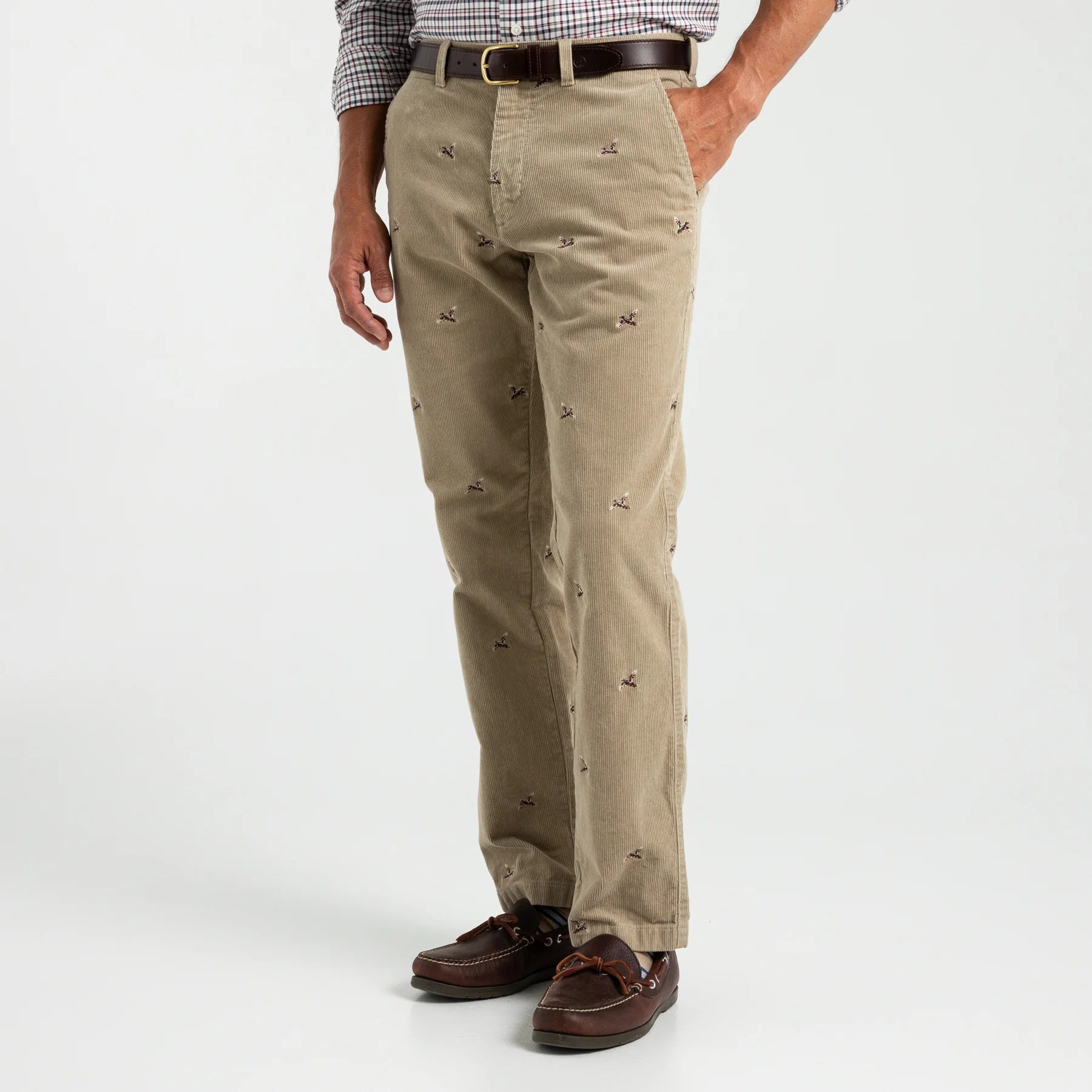 Cargo Shorts Bradbury Wide-Wale Corduroy Chino (Khaki)