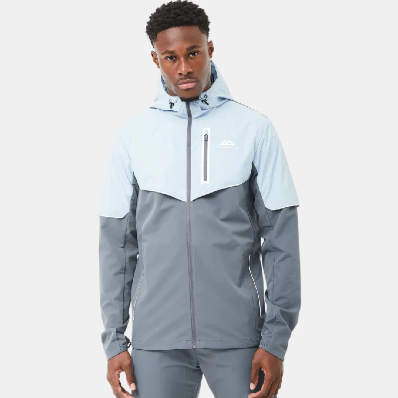 Warm Jackets Trailberg Vertigo 2.0 Hood - Grey / Blue