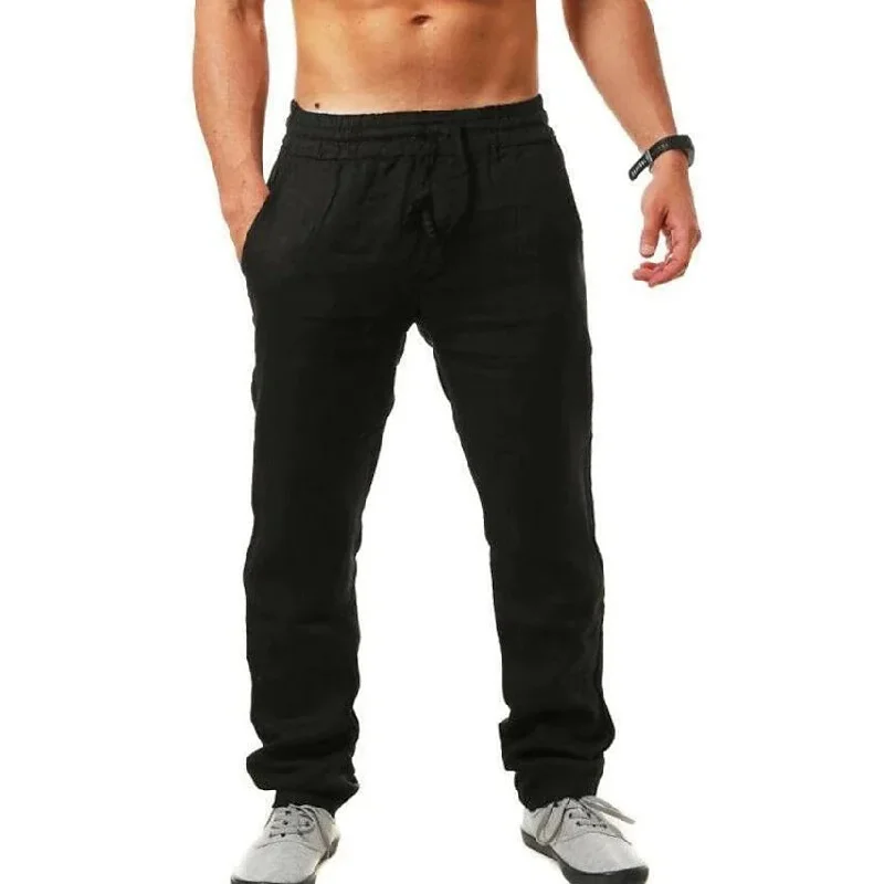 Athletic Vests Men's Casual Breathable Straight Pants