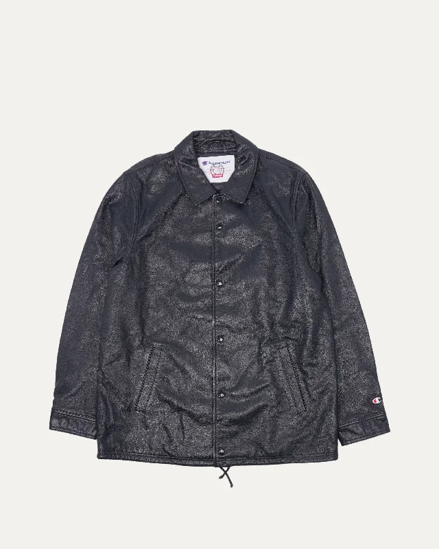 Trench Coats Champion Leather Coaches Jacket