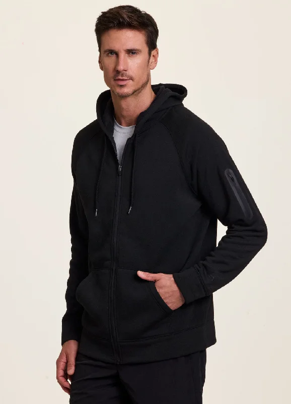 Slim-fit Shirts In Motion Full Zip Fleece Hoodie