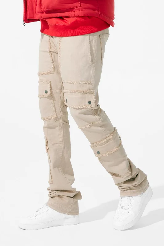 Jogger Pants Martin Stacked - El Dorado Cargo Pants (Khaki)