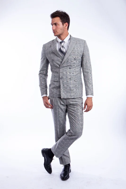 Comfy Sweatpants Lt.Gray Suit For Men Formal Suits For All Ocassions