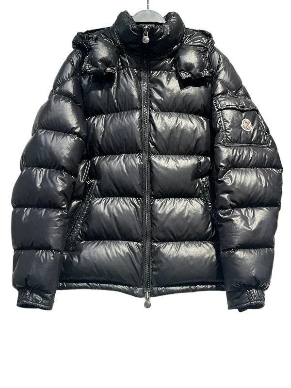 Military Jackets MONCLER/Puffer Jkt/4/Nylon/BLK/