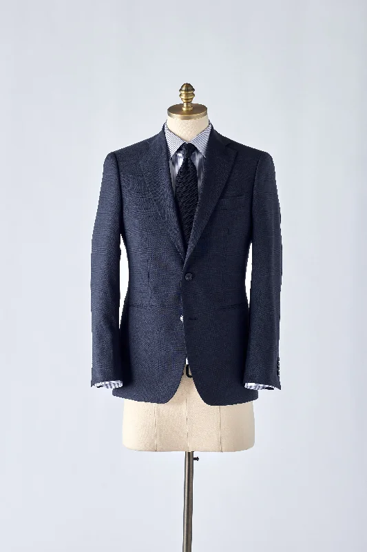 Sports Jackets No. 1 Navy Prince of Wales Check Suit