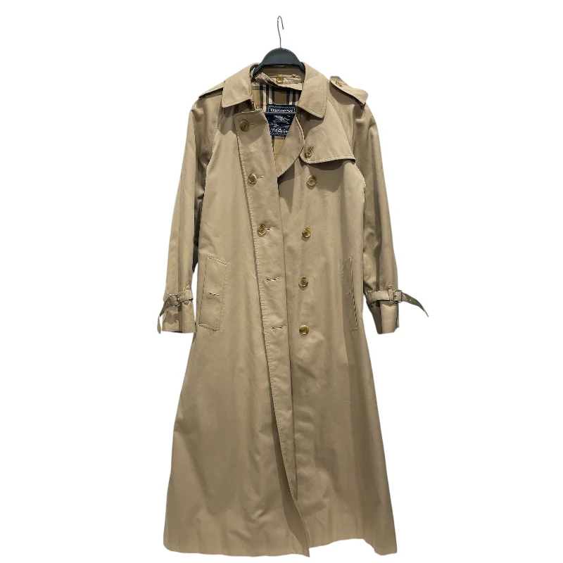 Trendy Outerwear BURBERRYS/Jacket/S/Cotton/BEG/TRENCH COAT