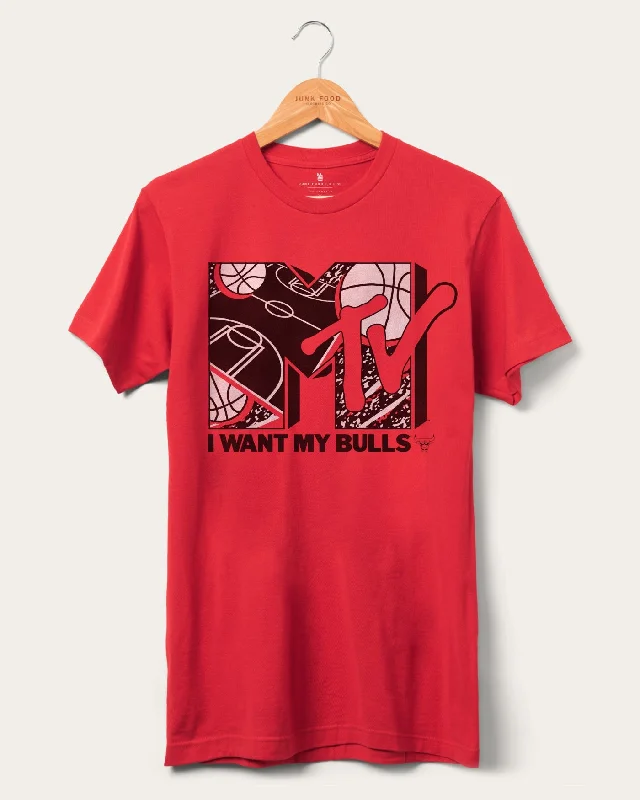 Athleisure Wear Bulls x MTV I Want My Fan Tee