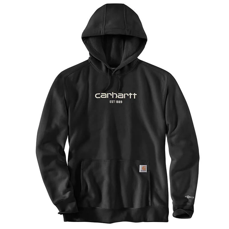 Statement Jackets 105569 - Carhartt Men's Force Relaxed Fit Lightweight Logo Graphic Sweatshirt