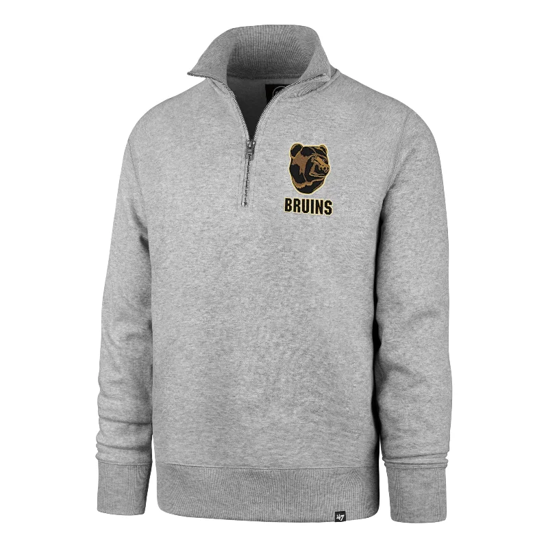 Street Jackets BOSTON BRUINS 100TH ANNIVERSARY NEW BLOOD NEW BEGINNINGS STATESIDE '47 1/4 ZIP