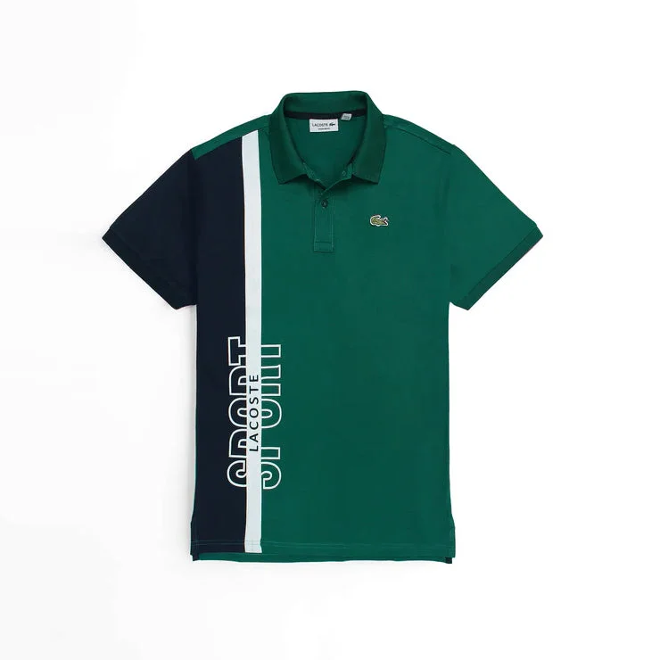 Trench Coats LC - Men 'Green' Lacoste Sport Cotton Pique Polo LC907