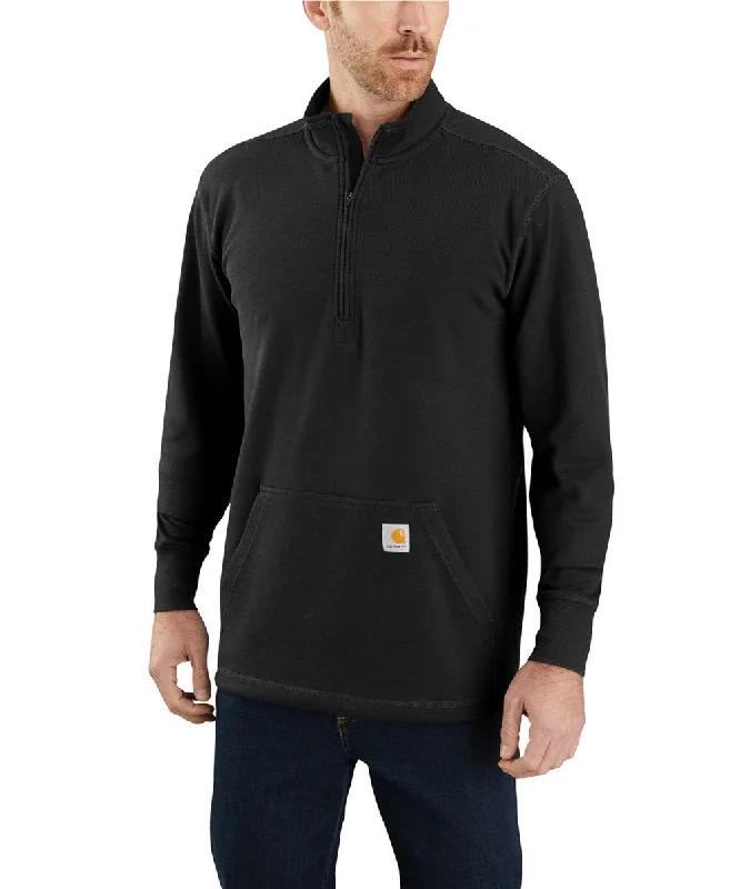 Formal Jackets Carhartt Men's Half-Zip Thermal Shirt - Black