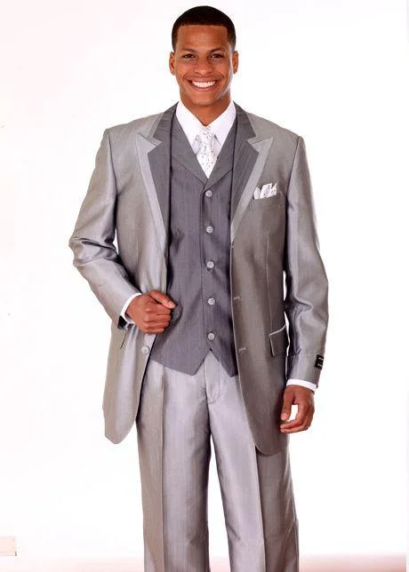 Slim-fit Jeans Milano Moda Suit 5907V-Silver