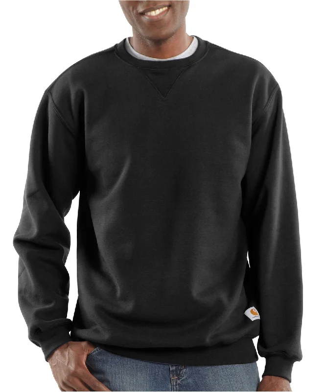 Printed Jackets Carhartt Midweight Crewneck Sweatshirt - Black