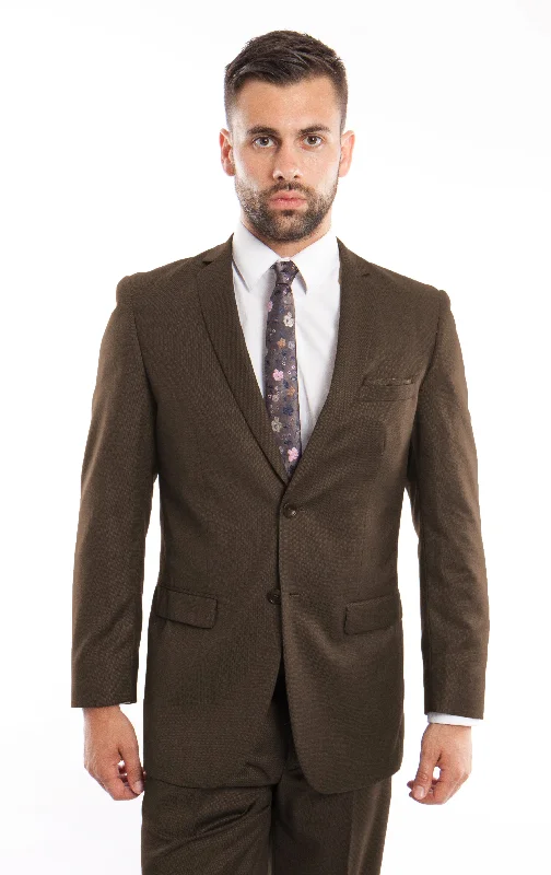 Street Jackets Brown Suit For Men Formal Suits For All Ocassions