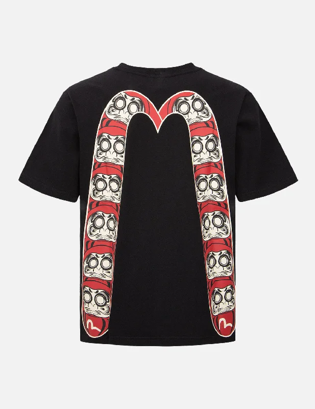 Athletic Vests Daruma Daicock Print T-Shirt