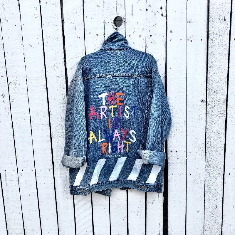 Graphic Sweatshirts 'ARTISTS' DENIM JACKET (RETIRED)