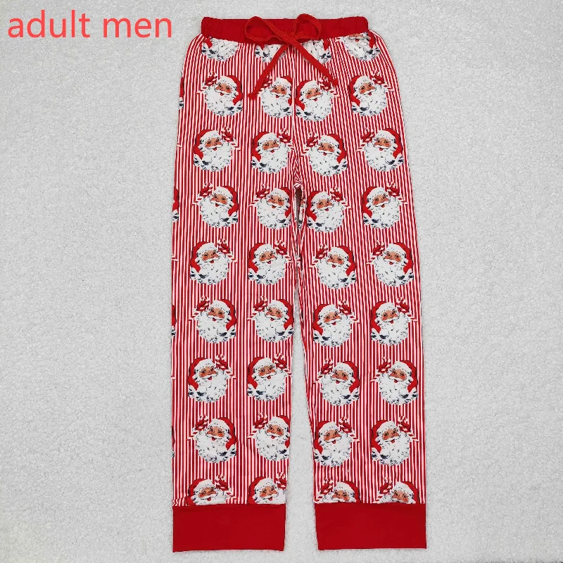 Casual Footwear RTS NO MOQ ETA 5/7days arrived P0646 Adult male Santa Claus red striped trousers