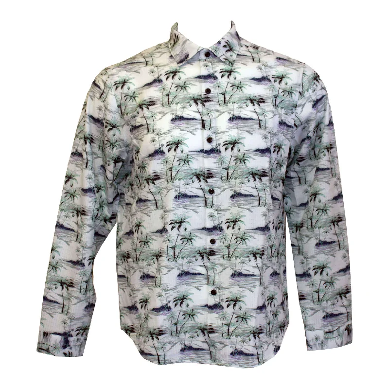 Military Jackets Tommy Bahama IslandZone Bahama IslandZone Coast Oceanic Oasis Sport Shirt - Lapland