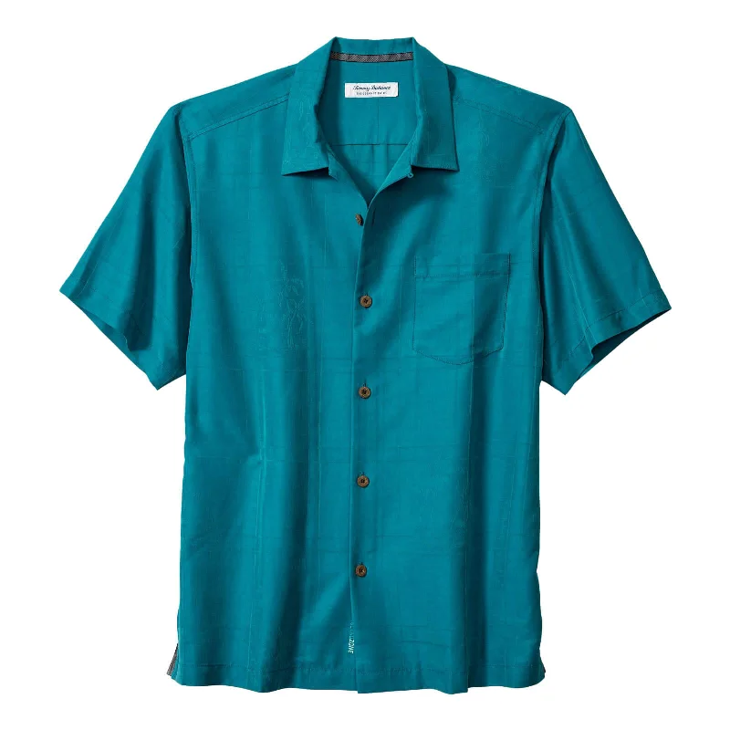 Sports Jackets Tommy Bahama IslandZone Coconut Point Palm Isle Camp Shirt - Academy